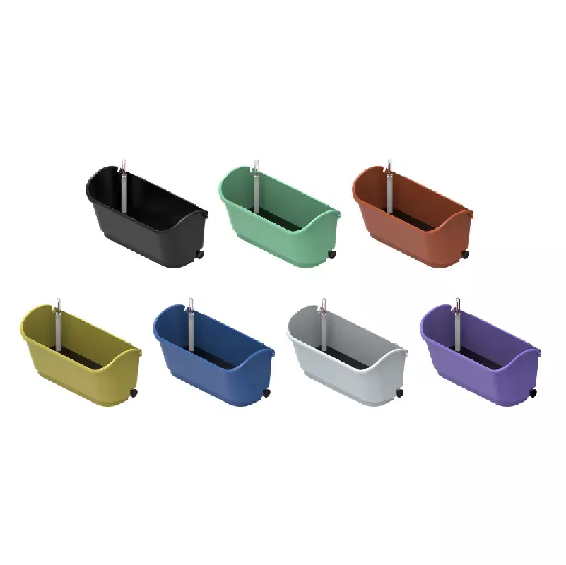 Vaso para plantador com irrigação automática interna