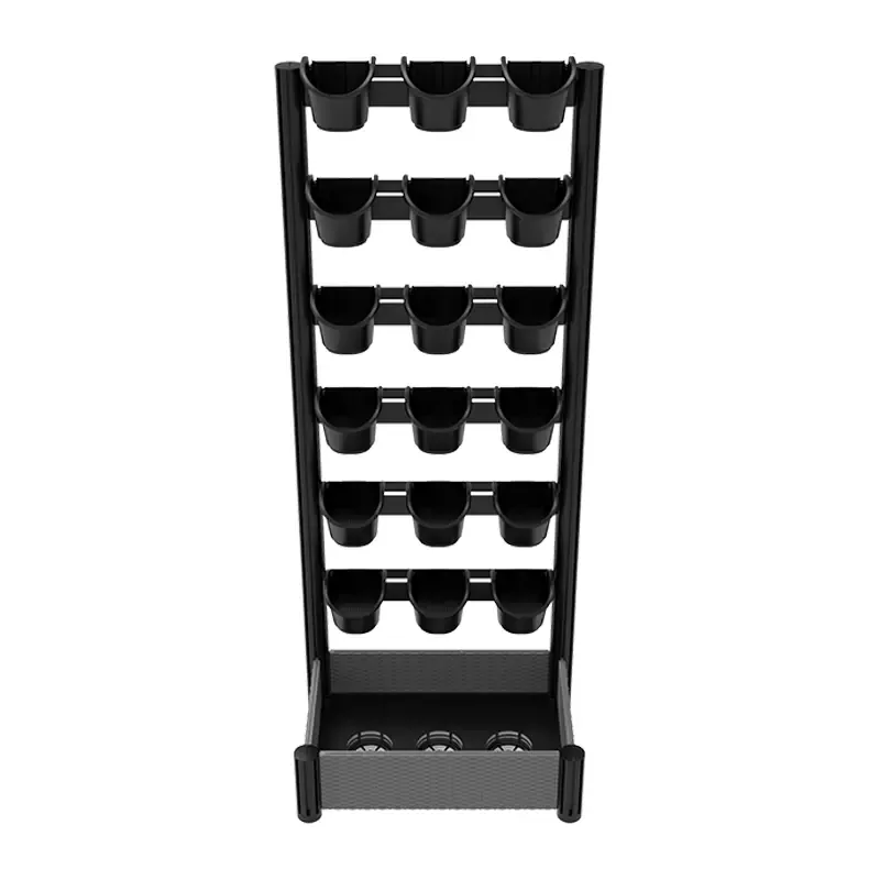 Jardim vertical para pátio autônomo